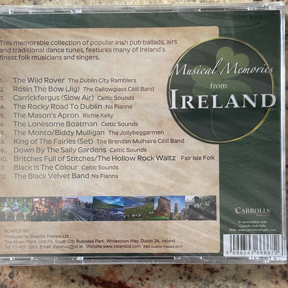 Musical Memories from Ireland CD New still wrapped - Picture 2 of 2